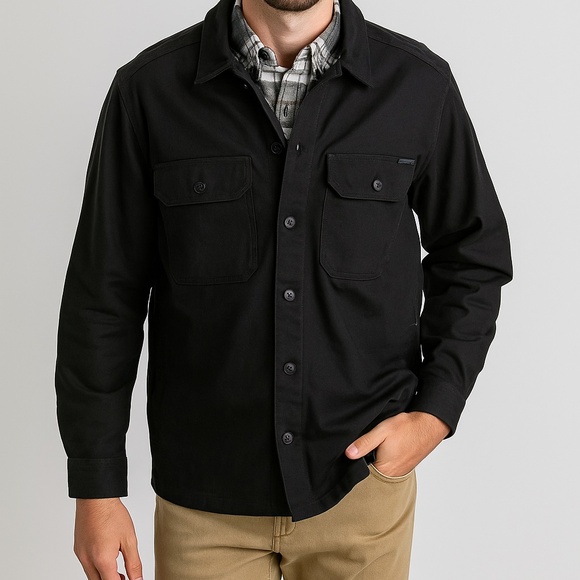 Eddie Bauer Mountain Ops Impact Canvas Jacket Men's Lg Preppy Minimalist - Picture 1 of 6